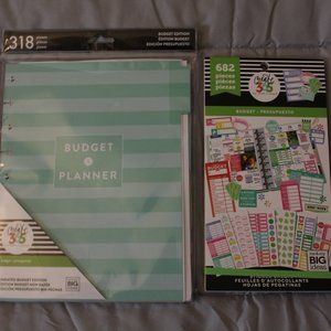 Happy Planner Budget Extension and Stickerbook
